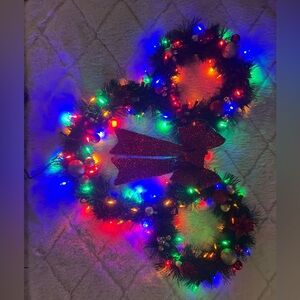Disney Inspired Handmade Christmas Wreath